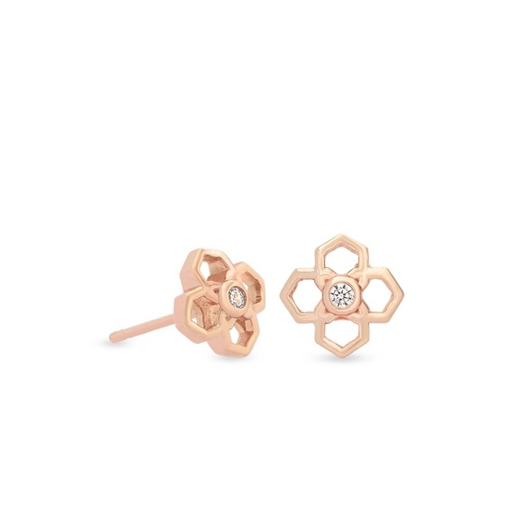 Kendra Scott Jewelry - Kendra Scott Rue Stud Earrings in Rose Gold